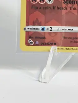 Pokemon GO Spinarak 006/078 & Numel 013/078 ***DITTO PEEL CARDS*** - Image 4