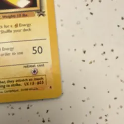 Pokemon Pikachu 4 Wizards Black Star Promo Rare Regular 50 HP Card English - Image 3