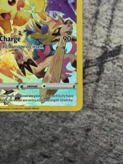 Pokemon TCG - Pikachu 160/159 - Crown Zenith Full Art Holo Card NM - Image 4