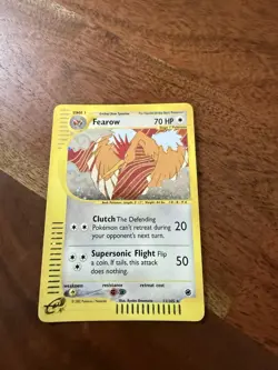 Pokemon TCG Expedition Fearow Card 11/165 Holo Rare HP - Image 2