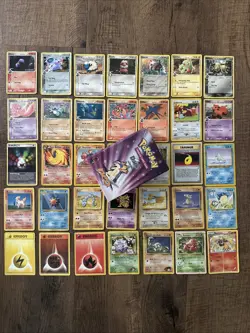 estate Pokemon Card Lot WOTC Team Rocket Neo And More Mid era 2 Holos HP Loved! - Image 2