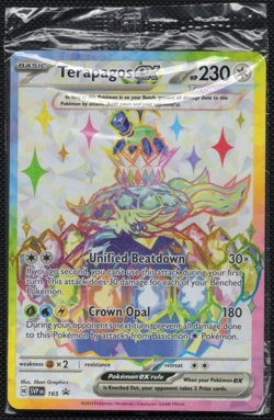 Terapagos ex 165 Sv: Scarlet & Violet Promo Cards Holo Sealed - Image 1
