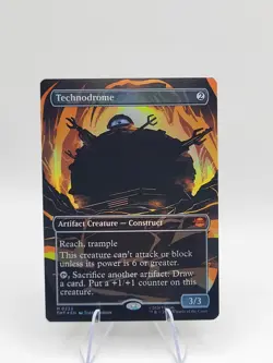 Technodrome (Borderless) Teenage Mutant Ninja Turtles Foil - Image 1