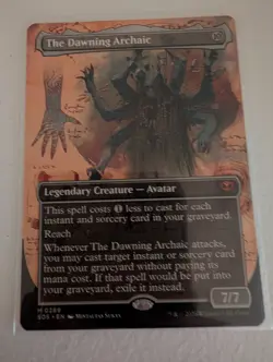 The Dawning Archaic (Borderless) Secrets of Strixhaven Regular - Image 1