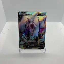 Pokemon Mewtwo V (Alternate Full Art) 072/078 Pokemon GO Holo - Image 1