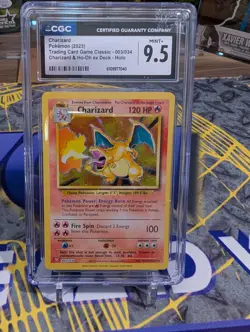 Charizard 4/102 Celebrations Collections English CGC Graded 9.5 Pokemon TCG - Image 1