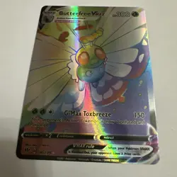Pokemon TCG SWSH03 Darkness Ablaze Butterfree VMAX 190/189 Secret Rare Rainbow - Image 2
