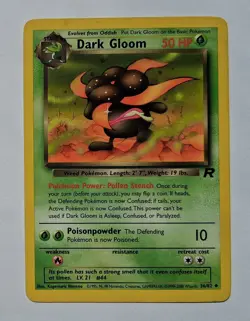 Pokemon - Dark Gloom - Team Rocket 36/82 - Uncommon - MP - Image 1