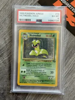 Victreebel Holo 14/64 Pokemon Jungle 1999 PSA 6 - Image 1