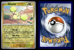 Oricorio 067/182 Common Paradox Rift Pokemon Reverse Holo NM/M - Image 3