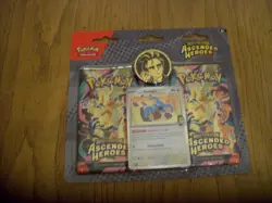 POKEMON TCG MEGA EVOLUTION ASCENDED HEROES LARRY'S KOMALA 2 BOOSTER PACKS - Image 1