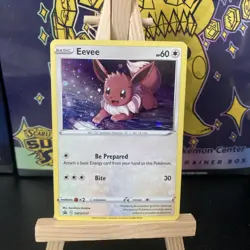 Eevee SWSH127 Black Star Promo NM Pokemon TCG - Image 1