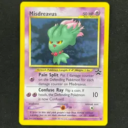 Misdreavus #39 WOTC Black Star Promo Wizards of The Coast Promos POKEMON TCG NM - Image 1