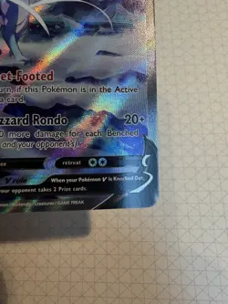 Pokemon Suicune V GG38/GG70 Crown Zenith: Galarian Gallery Holo - Image 5