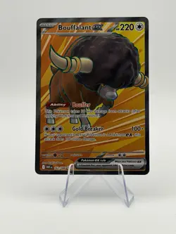 Bouffalant ex 162/086 Ultra Rare – 2025 Pokemon TCG White Flare - NM - Image 1