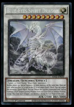 Blue-Eyes Spirit Dragon (PCR) RA02-EN030 Prismatic Collector's Rare Yu-Gi-Oh NM - Image 1