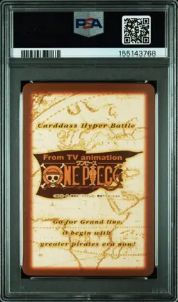 PSA9 S127 Straw Hat Crew Desert Pirates Holo Hyper Battle One Piece Carddass - Image 2