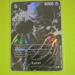 2025 ONE PIECE OP12 LEGACY OF THE MASTER OP10-082 KUZAN SP ALT ART - Image 1