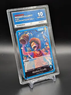 Luffy P-047 - SEALED BATTLE KIT VOL.1 - PROMO - ACE 10 ONE PIECE CCG TCG CARD - Image 5
