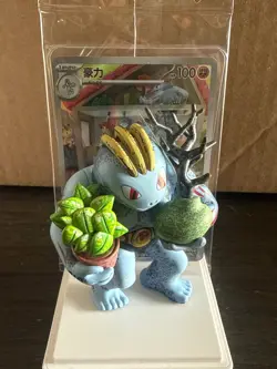 Pokemon TCG Machoke card SV-P-072/SV-P & Figure “Collect 151” Figure Set Chinese - Image 1