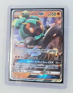 MARSHADOW GX SM59 Promo SUN & MOON Pokemon Card RARE NM - Image 2