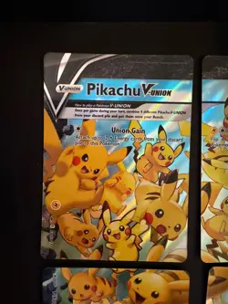 Pikachu V-Union SWSH 139 140 141 142 [Set of 4] Black Star Promo Pokemon Cards! - Image 2