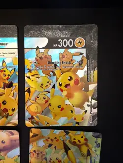 Pikachu V-Union SWSH 139 140 141 142 [Set of 4] Black Star Promo Pokemon Cards! - Image 3