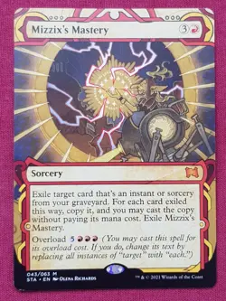 Magic The Gathering STRIXHAVEN MYSTICAL ARCHIVE MIZZIX'S MASTERY red card MTG - Image 1