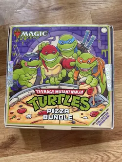 Magic: The Gathering Teenage Mutant Ninja Turtles Pizza Bundle New - Image 1
