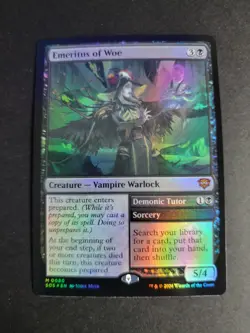 Emeritus of Woe (Foil) Mythic MTG Secrets of Strixhaven - Image 1