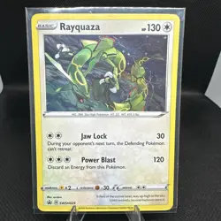 🎴Rayquaza SWSH029 Holo Promo Sword & Shield Promo Pokemon Holo Near Mint🎴 - Image 1