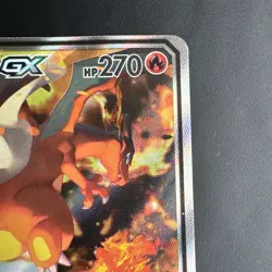 Pokemon TCG Reshiram Charizard GX Card Tag Team GX All Stars Sm201 Regular sized - Image 3