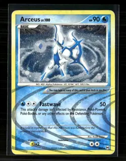 Pokemon 2009 Platinum – Arceus Arceus #AR4 Holo - Image 1
