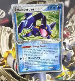 Swampert ex 2006 98/100 Holo Ultra Rare EX Crystal Guardians 150 HP - Image 1