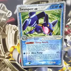 Swampert ex 2006 98/100 Holo Ultra Rare EX Crystal Guardians 150 HP - Image 2