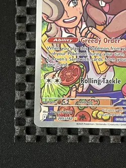 Arven's Greedent 205/182 Sv10: Destined Rivals Illustration Rare - Image 2