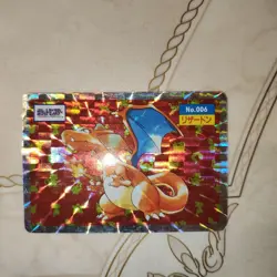 Charizard No.006 Prism Pokemon TOP SUN Card Vintage Nintendo Bandai Japanese - Image 2