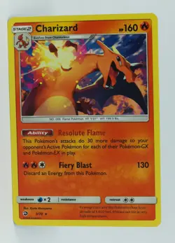 Pokemon Sun & Moon Dragon Majesty #3/70 Charizard - Image 5