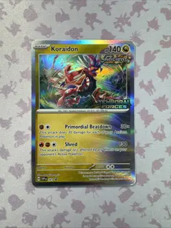Koraidon - SVP091 - Black Star Promo Temporal Forces Stamp - Pokemon TCG - Image 1
