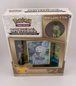 free ship Pokemon TCG Meloetta Mythical Pokemon Box - New Generations 2016 - Image 1