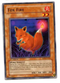 Yu-Gi-Oh! Fox Fire Common englisch RDS-EN029 Fuchsfeuer - Image 1