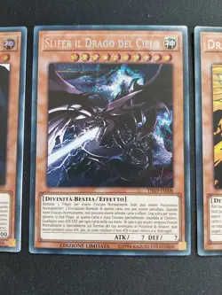 YuGiOh! Lotto Obelisk il Tormentatore Slifer Drago Alato di Ra TN19-IT007/8/9 - Image 3