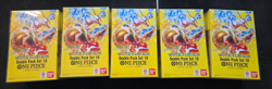 LOT OF 5 OP-15 One Piece Adventure on Kami's Island Double Pack Booster OP15 NEW - Image 1