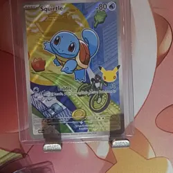 Pokemon Squirtle First Partner Illustration Rare Promo card - Image 1