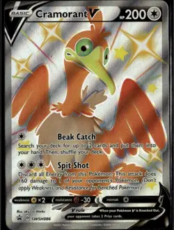 Cramorant V - Promo SWSH: Sword & Shield Promo Cards SWSH086 Colorless Holo Poke - Image 1