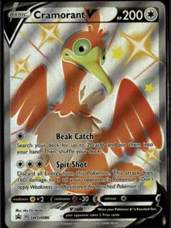 Cramorant V - Promo SWSH: Sword & Shield Promo Cards SWSH086 Colorless Holo Poke - Image 1