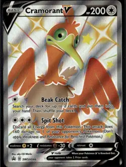 Cramorant V - Promo SWSH: Sword & Shield Promo Cards SWSH086 Colorless Holo Poke - Image 1