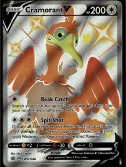 Cramorant V - Promo SWSH: Sword & Shield Promo Cards SWSH086 Colorless Holo Poke - Image 1