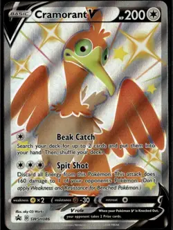 Cramorant V - Promo SWSH: Sword & Shield Promo Cards SWSH086 Colorless Holo Poke - Image 1