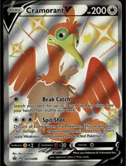 Cramorant V - Promo SWSH: Sword & Shield Promo Cards SWSH086 Colorless Holo Poke - Image 1